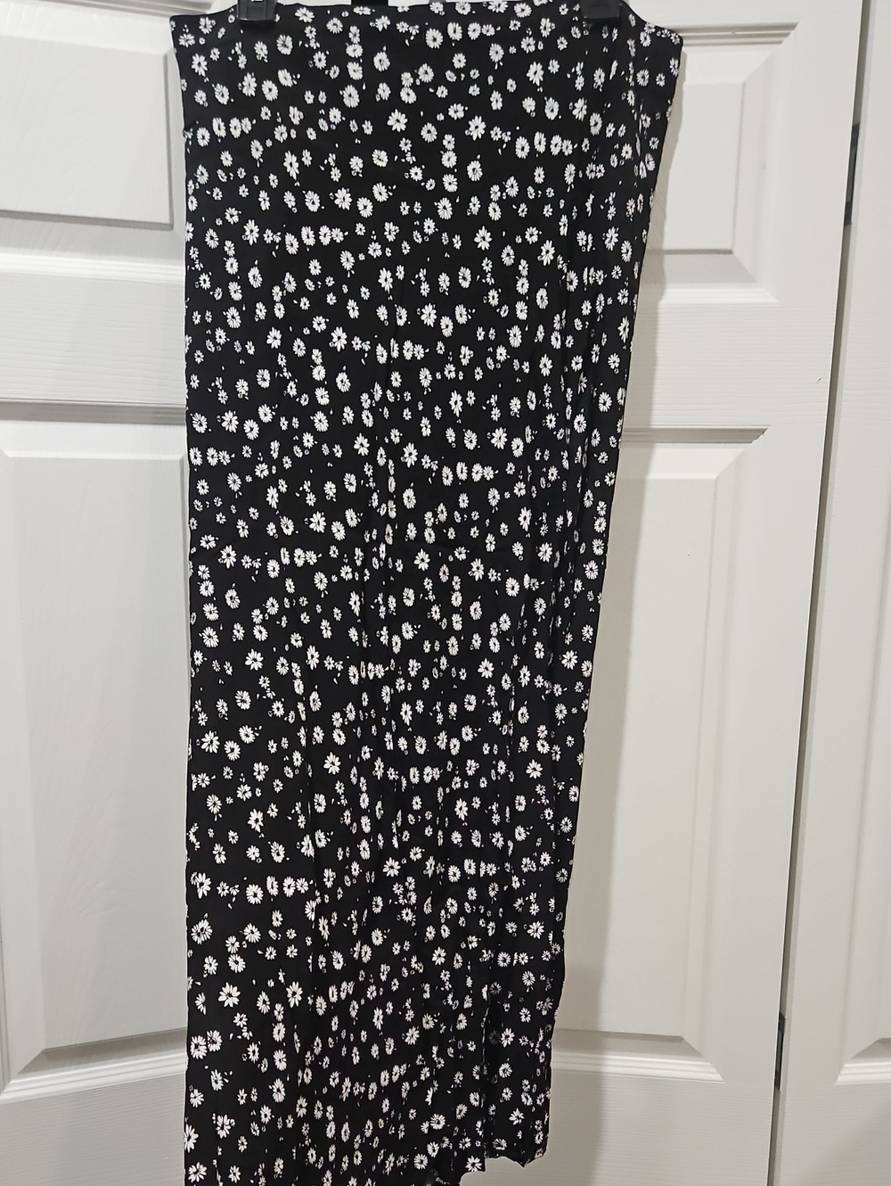 wild fable Black and White Floral Maxi Skirt